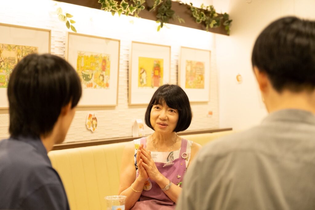 ブックハウスカフェ今本さんのインタビュー